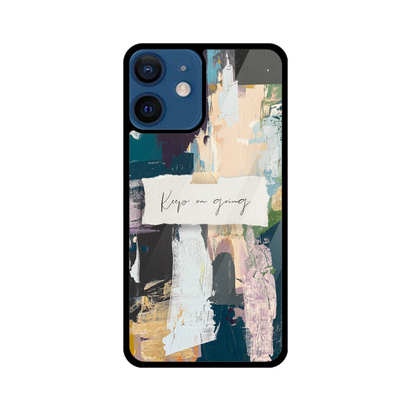 Modern Art Oil Painting Motivation Quote Phone Case