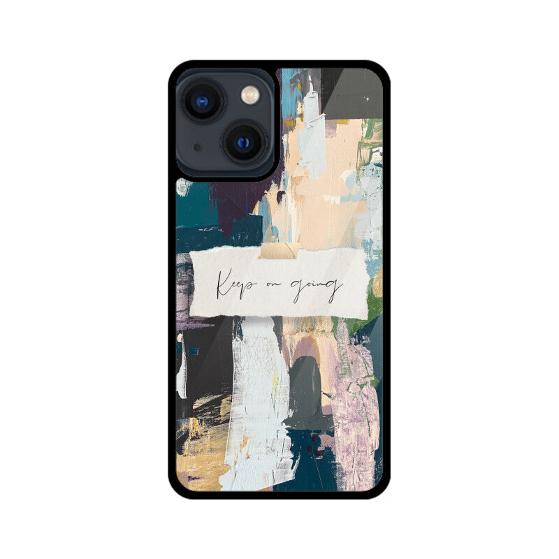 Modern Art Oil Painting Motivation Quote Phone Case