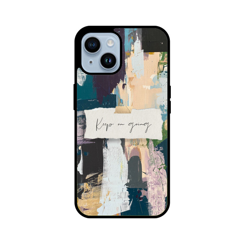 Modern Art Oil Painting Motivation Quote Phone Case