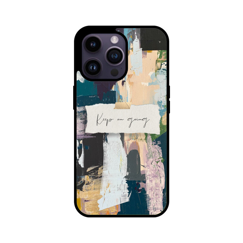 Modern Art Oil Painting Motivation Quote Phone Case