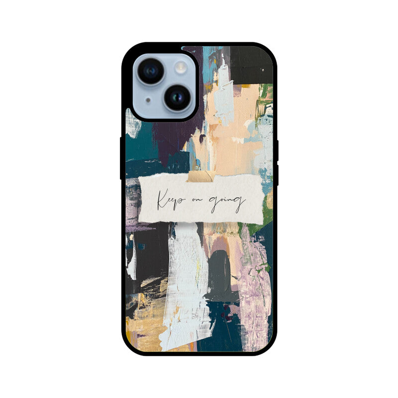 Modern Art Oil Painting Motivation Quote Phone Case