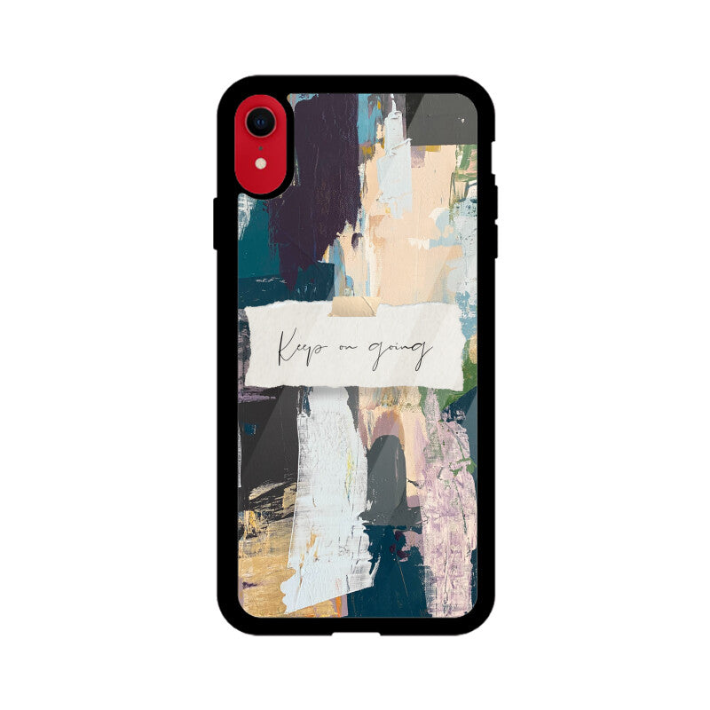 Modern Art Oil Painting Motivation Quote Phone Case