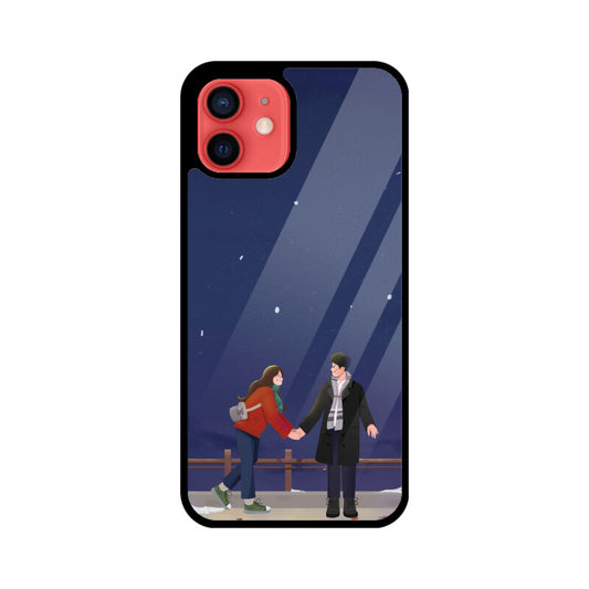 Couple and Night Sky Phone Case