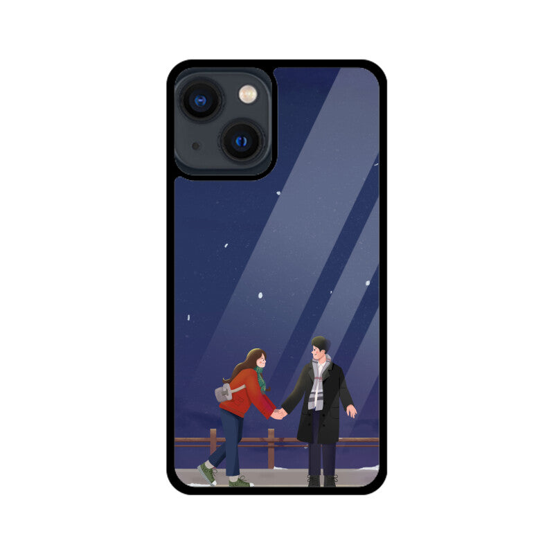 Couple and Night Sky Phone Case