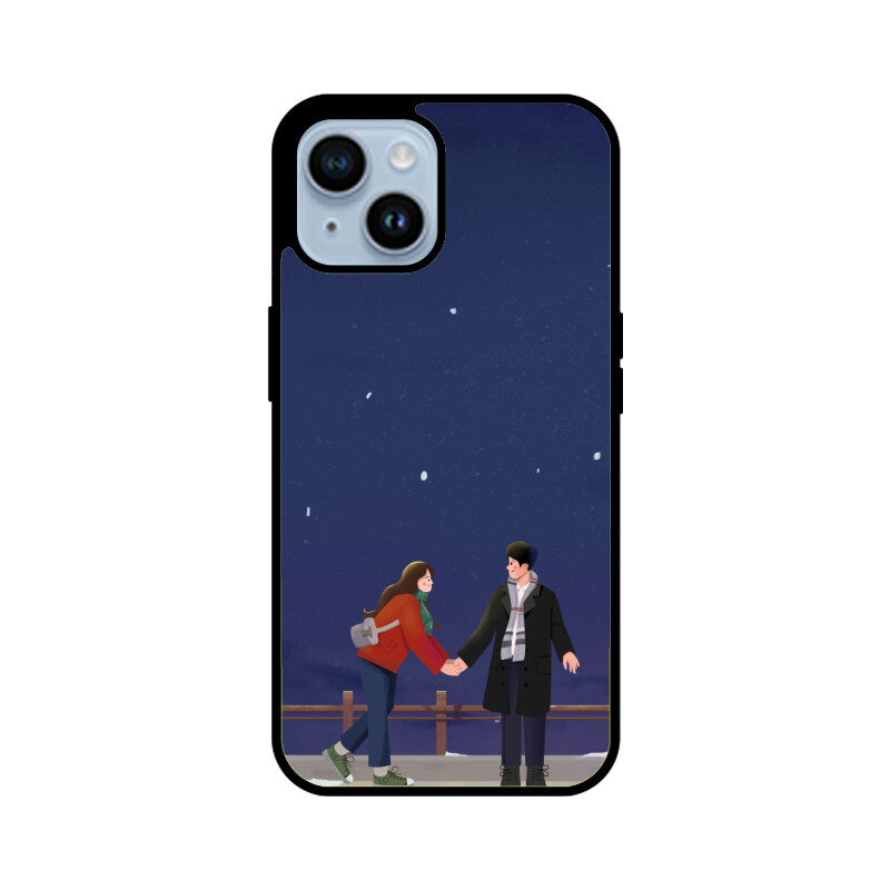 Couple and Night Sky Phone Case