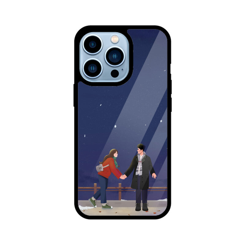 Couple and Night Sky Phone Case