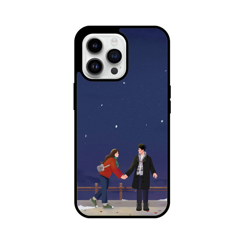 Couple and Night Sky Phone Case