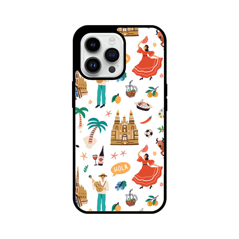 Colorful Spanish Culture Phone Case