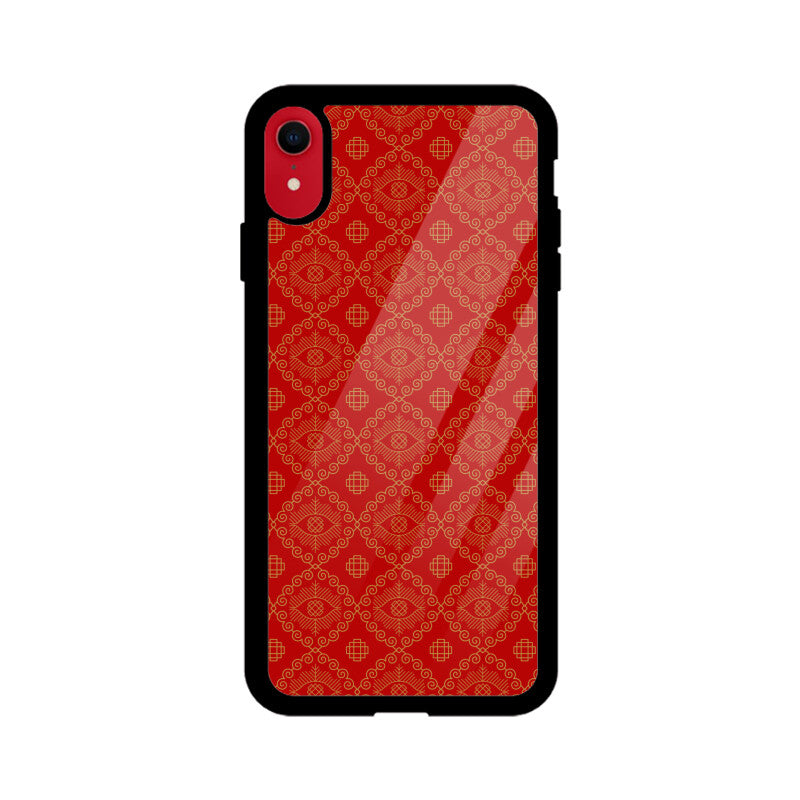 Red And Golden Asian Chinese Traditional Pattern Phone Case