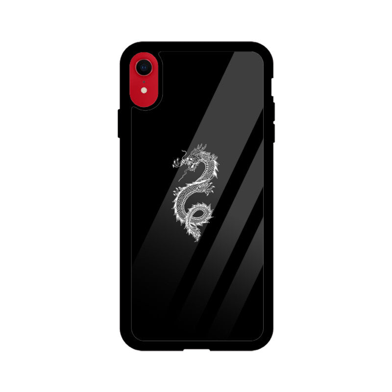 Dragon black white phone Case