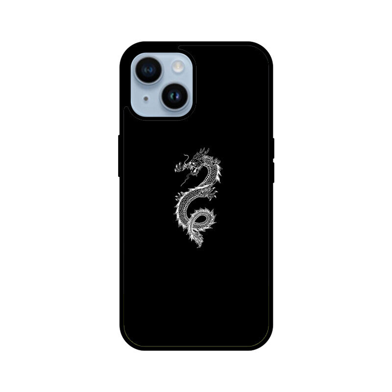 Dragon black white phone Case