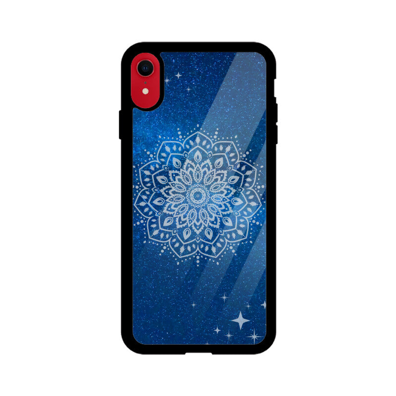 Blue White Mandala Mystical Background Phone Case