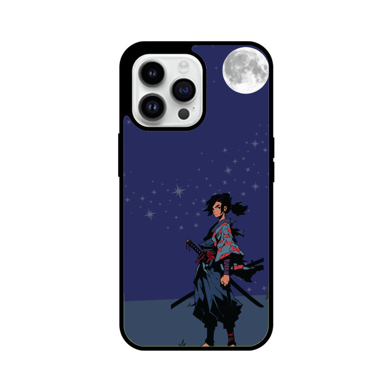 Blue Samurai Phone Case