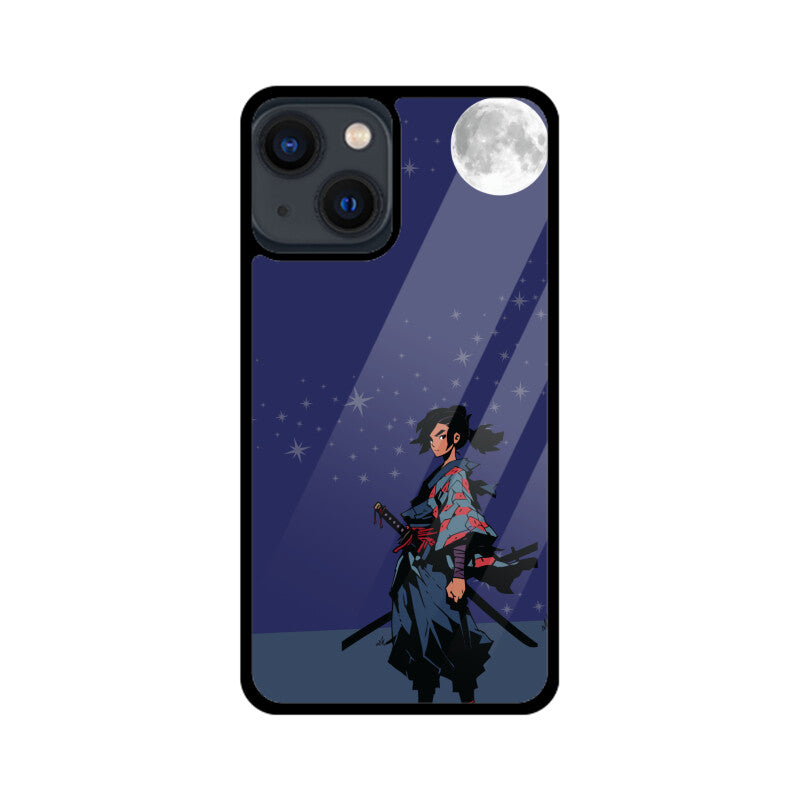 Blue Samurai Phone Case