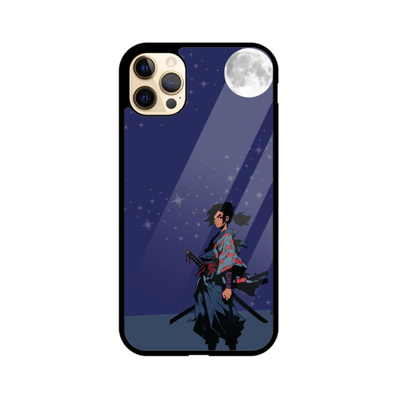 Blue Samurai Phone Case