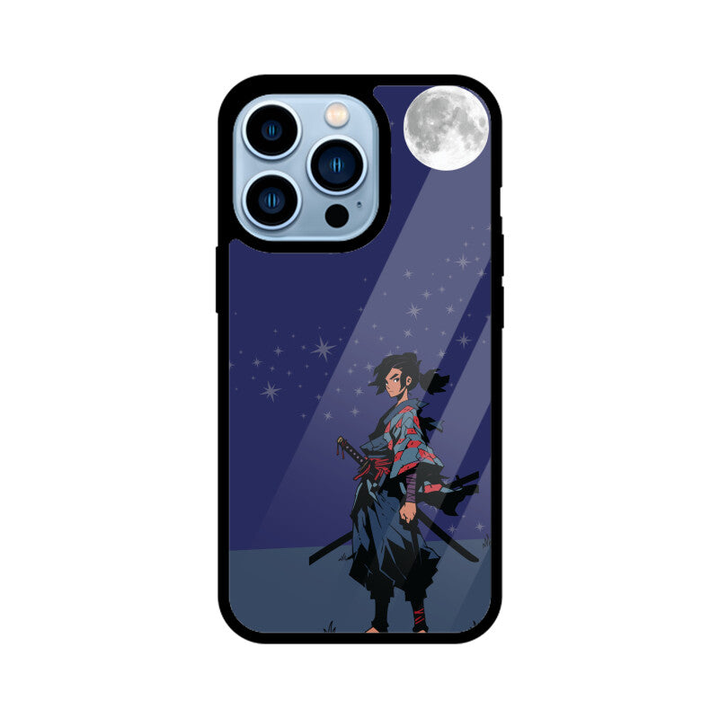 Blue Samurai Phone Case