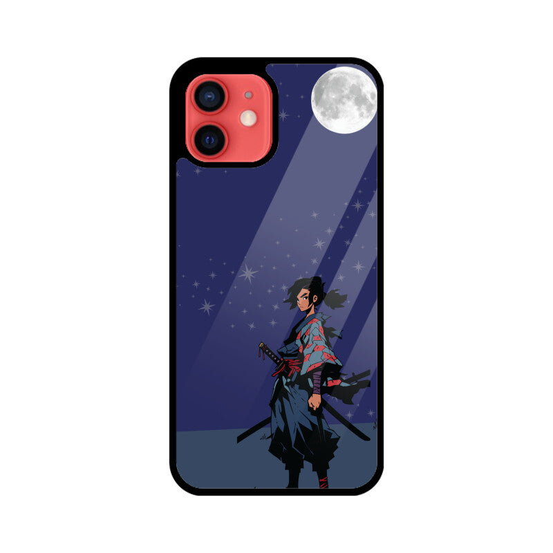 Blue Samurai Phone Case