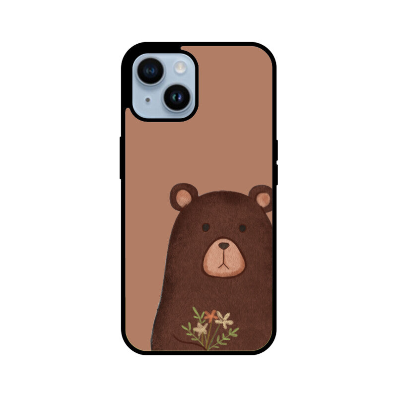 Brown Cute Bear Phone Case