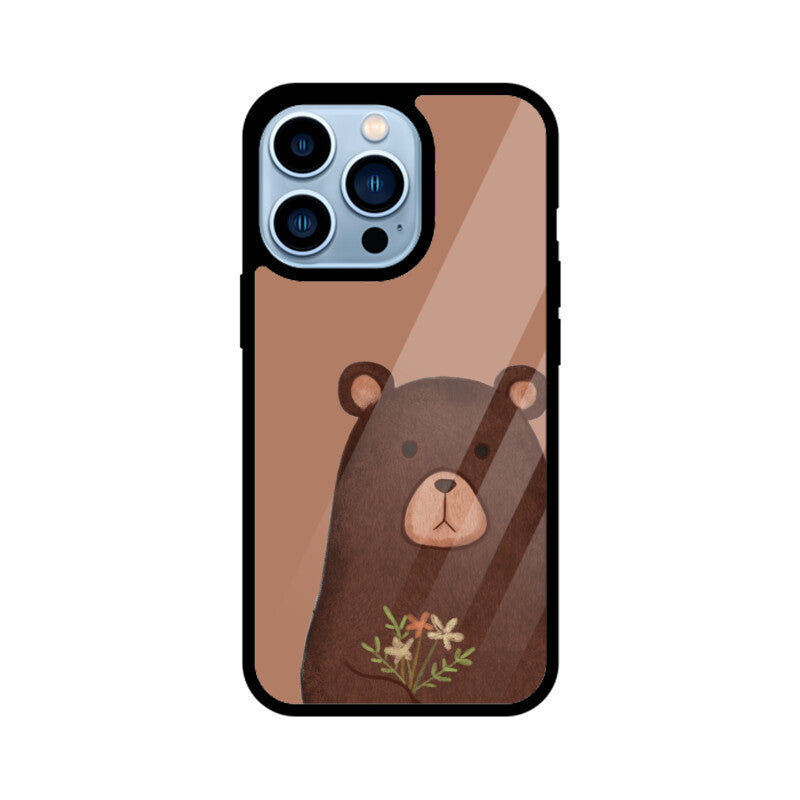 Brown Cute Bear Phone Case