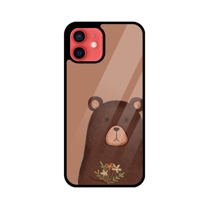 Brown Cute Bear Phone Case