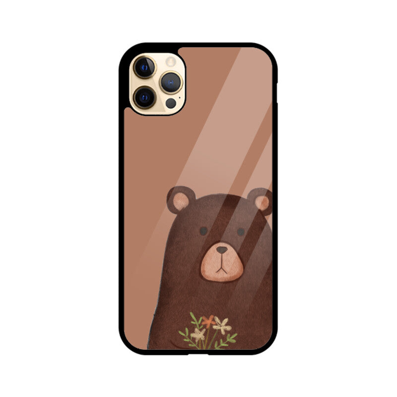 Brown Cute Bear Phone Case