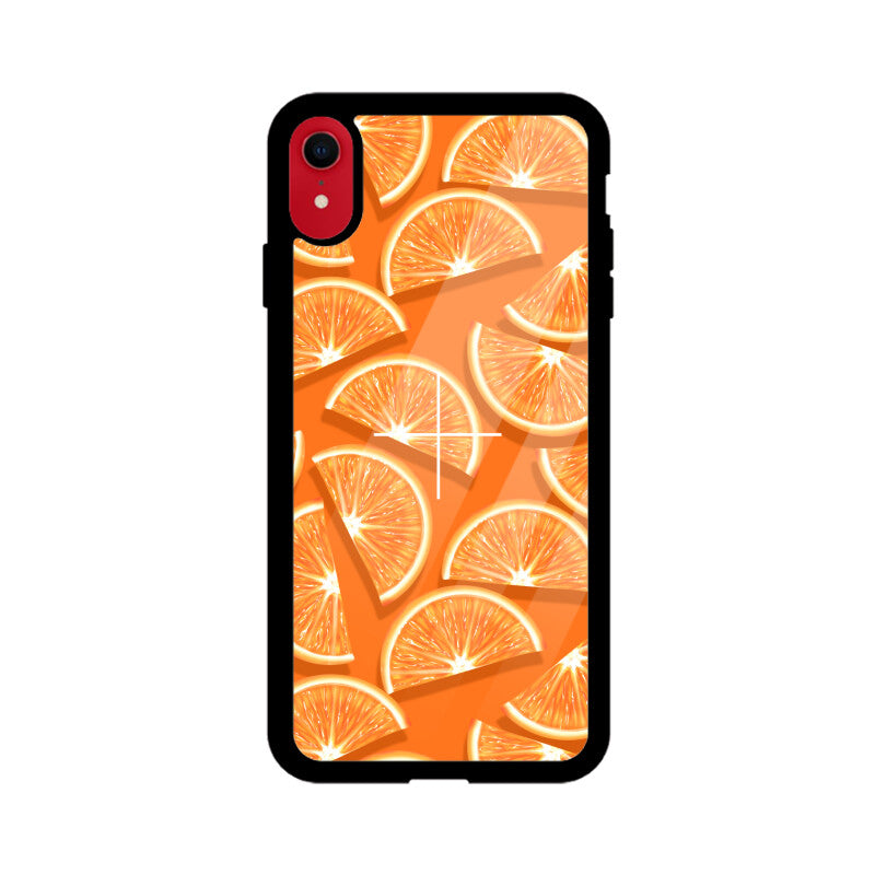 Orange White Fruit Pattern Summer Phone Case