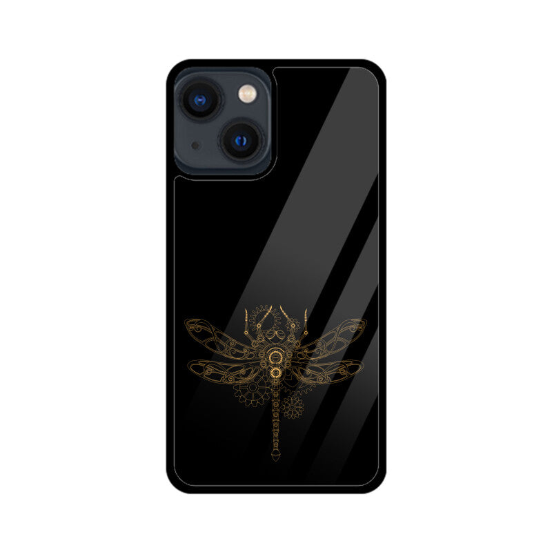 Black and Orange,Steampunk Phone Case