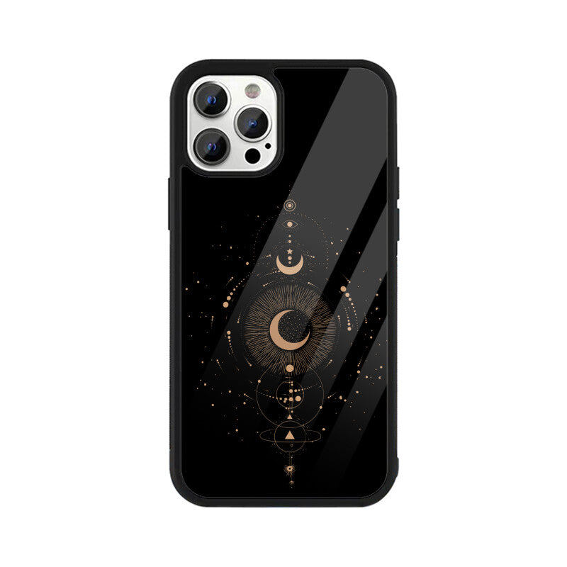 Black Beige Occult Phone Case