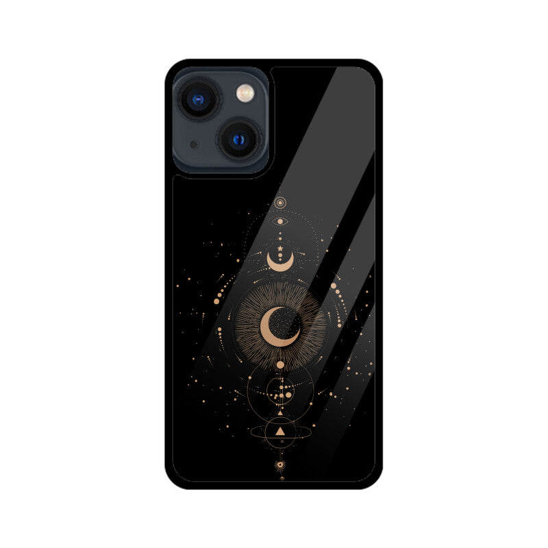 Black Beige Occult Phone Case