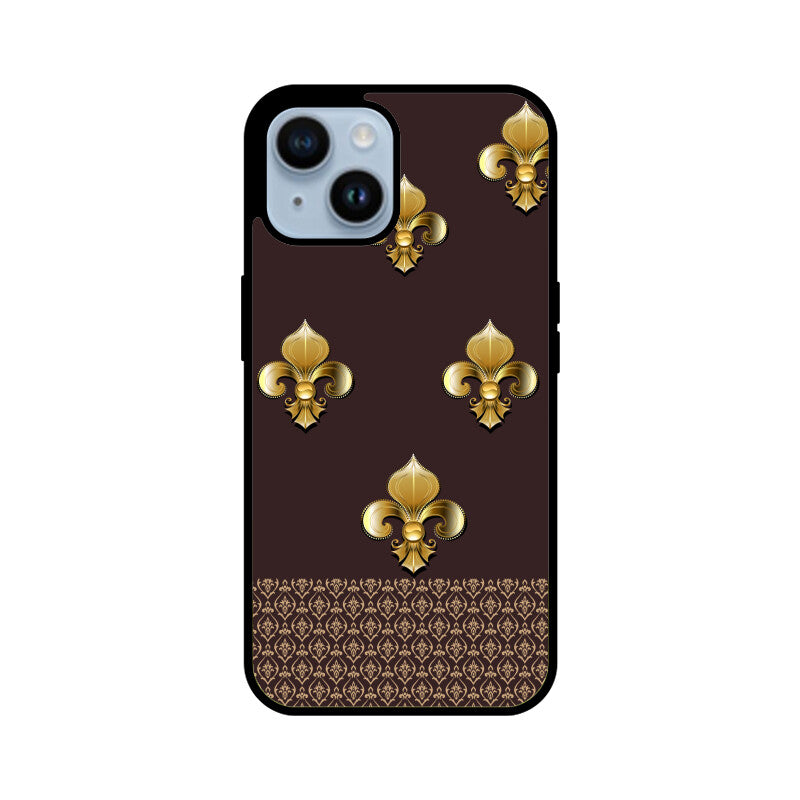 Royal India Art Brown and Gold Patterns Phone Case