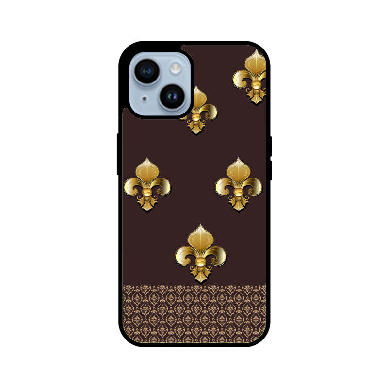 Royal India Art Brown and Gold Patterns Phone Case