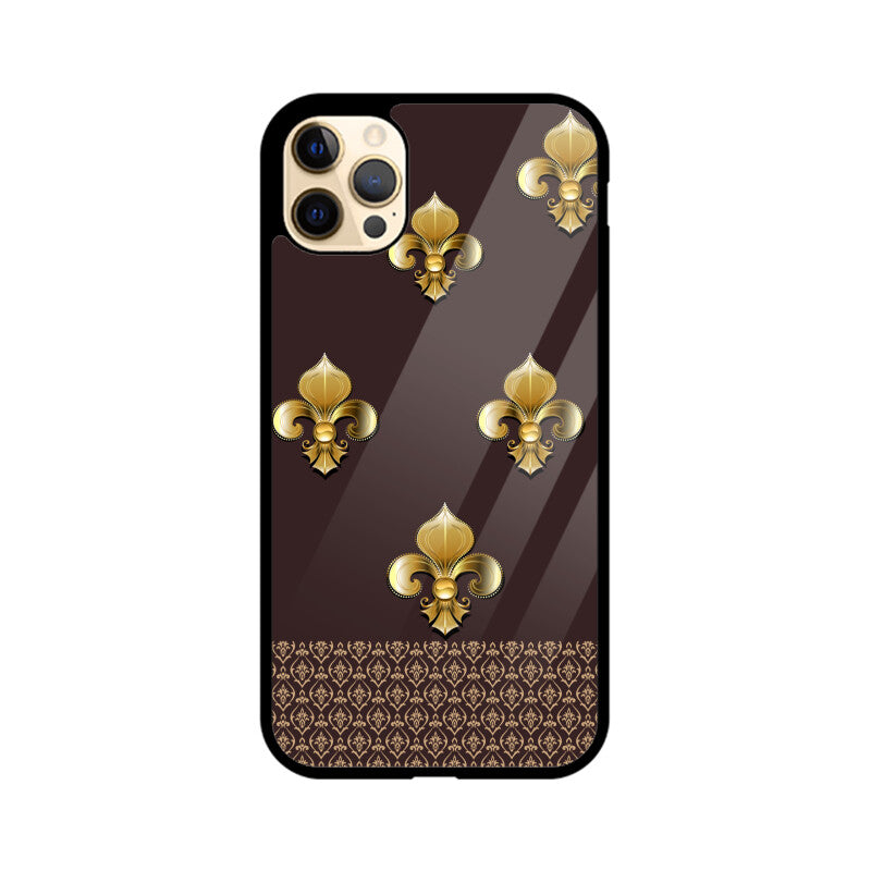 Royal India Art Brown and Gold Patterns Phone Case