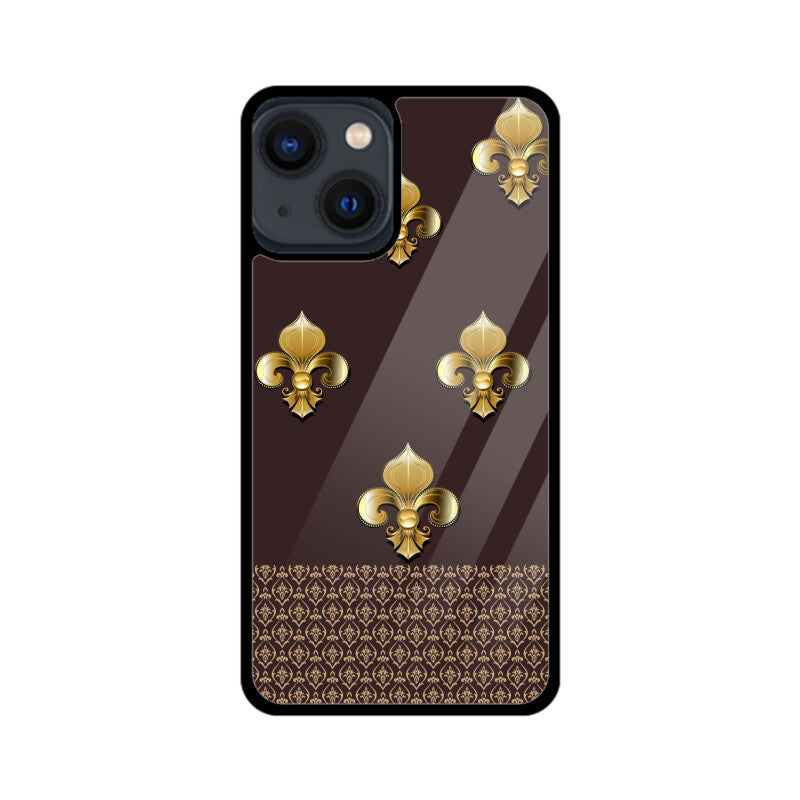 Royal India Art Brown and Gold Patterns Phone Case