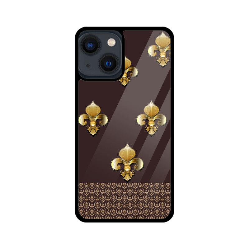 Royal India Art Brown and Gold Patterns Phone Case