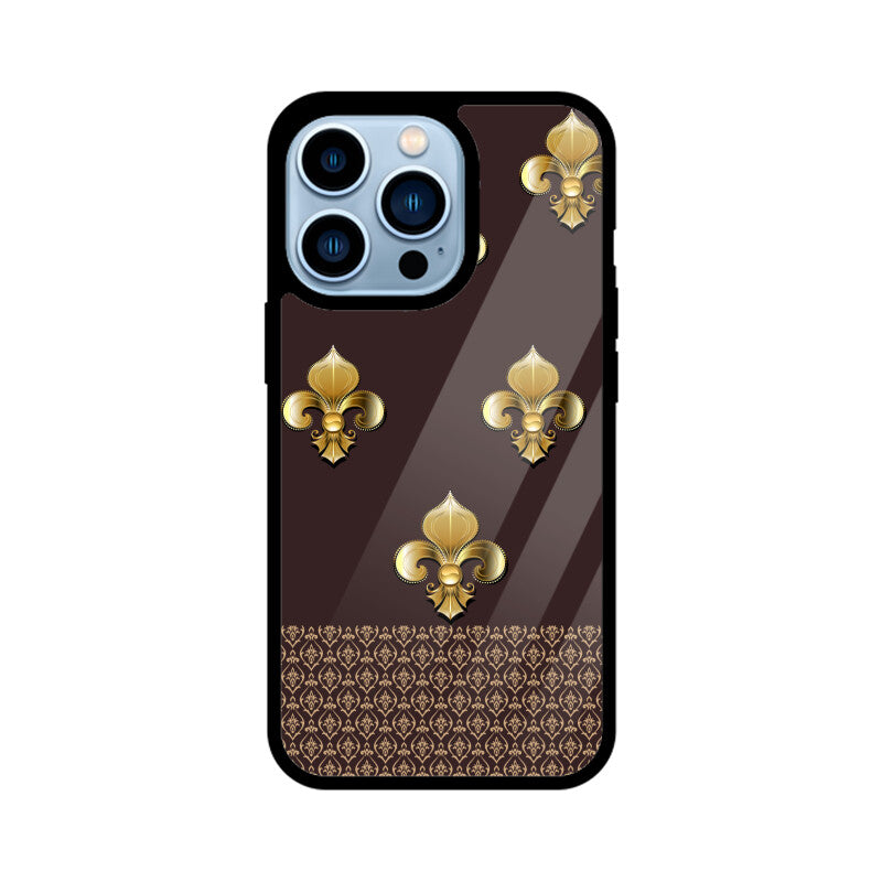 Royal India Art Brown and Gold Patterns Phone Case