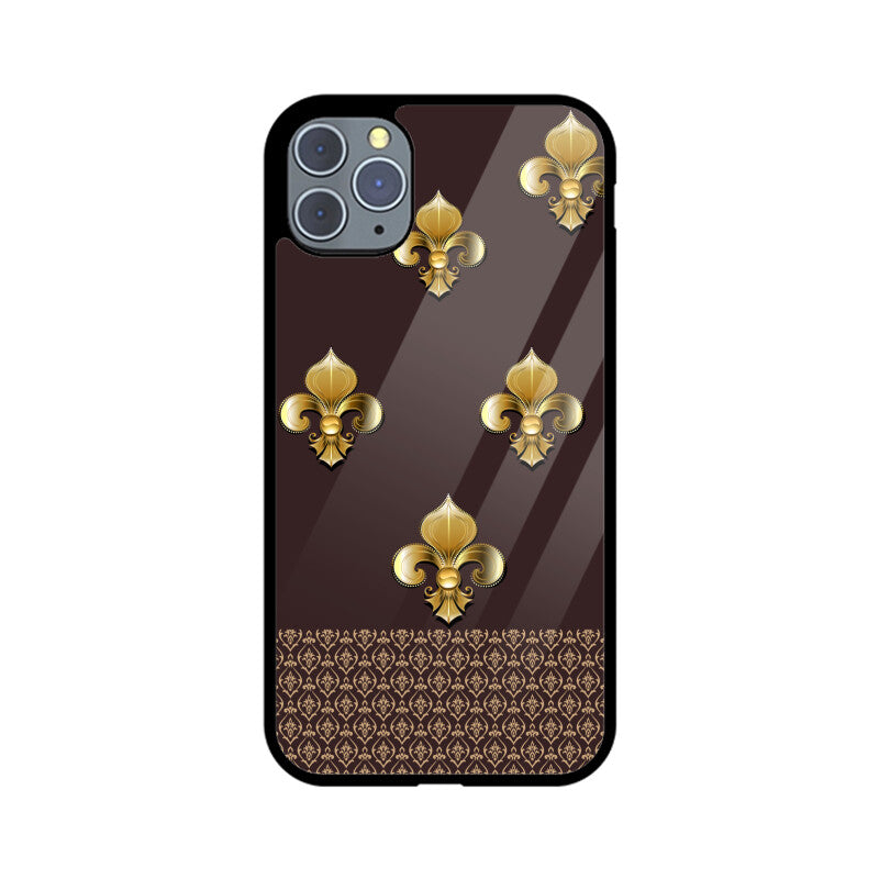 Royal India Art Brown and Gold Patterns Phone Case