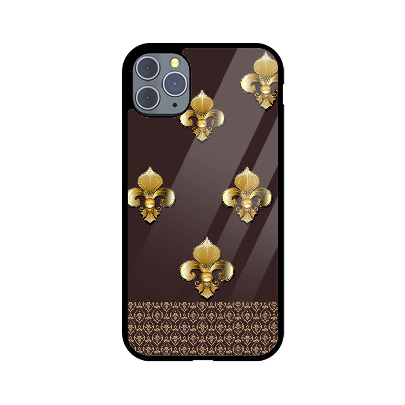 Royal India Art Brown and Gold Patterns Phone Case