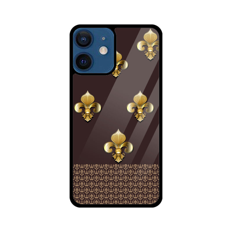 Royal India Art Brown and Gold Patterns Phone Case