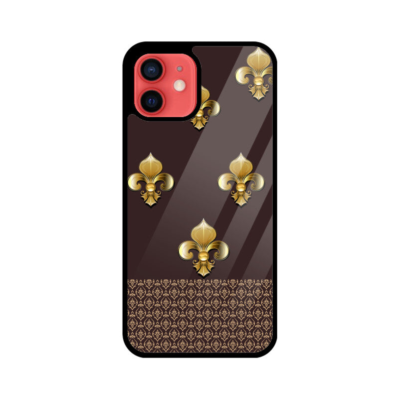 Royal India Art Brown and Gold Patterns Phone Case