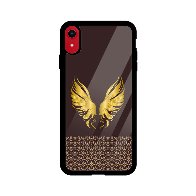 Royal India Art Brown and Gold Power Wings Phone Case