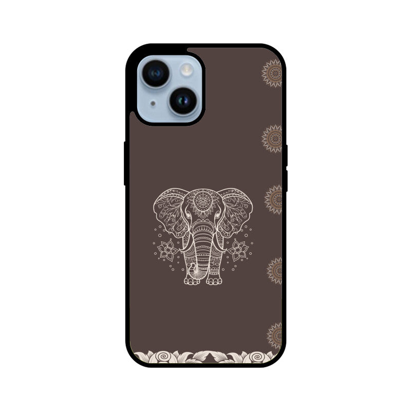 Royal India Art Elephant Theme Phone Case