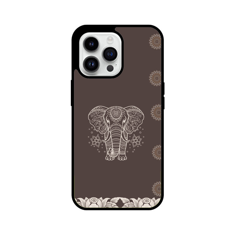 Royal India Art Elephant Theme Phone Case