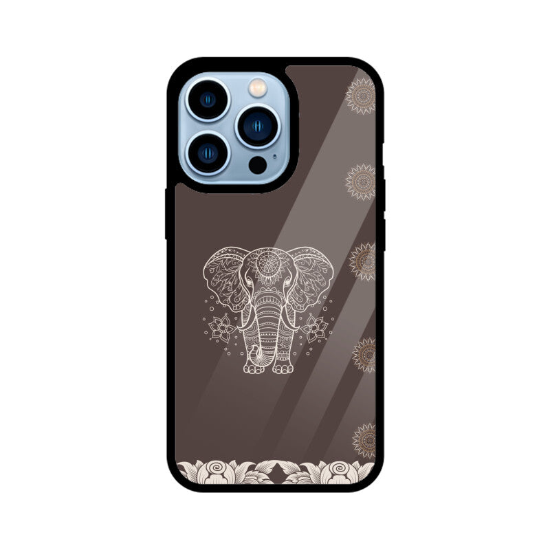 Royal India Art Elephant Theme Phone Case