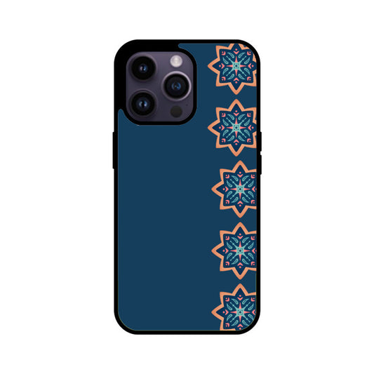 Indian Art Blue Coloured Phone Case