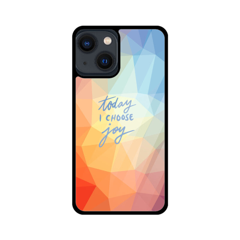 Orange Blue Yellow Geometric Phone Case