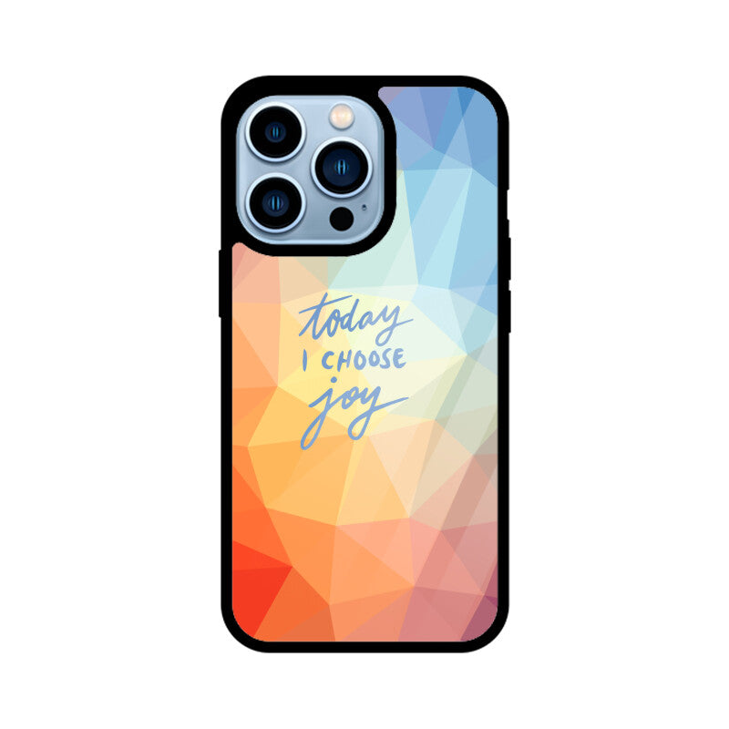 Orange Blue Yellow Geometric Phone Case