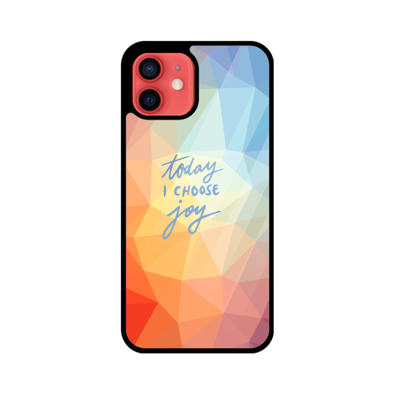 Orange Blue Yellow Geometric Phone Case