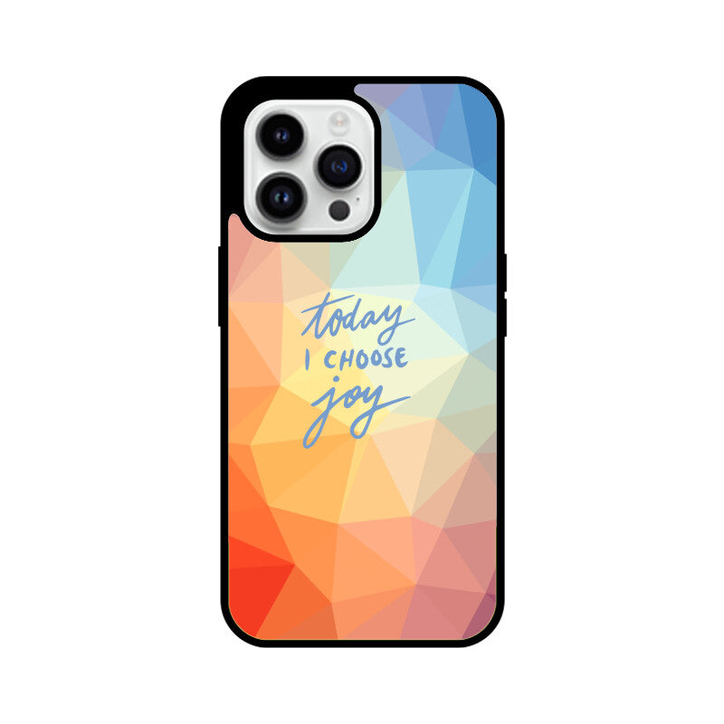 Orange Blue Yellow Geometric Phone Case