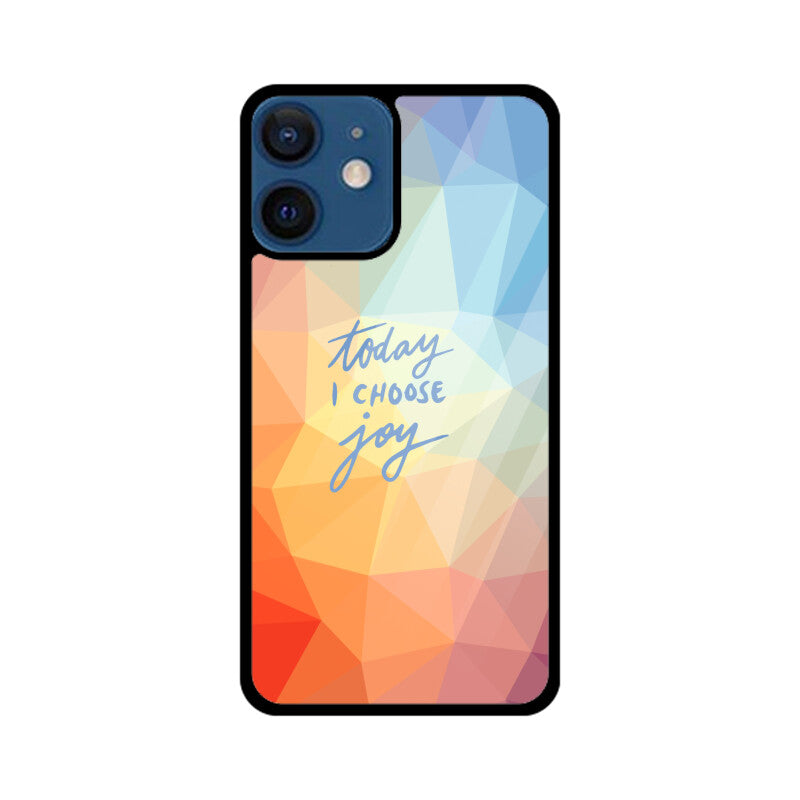 Orange Blue Yellow Geometric Phone Case