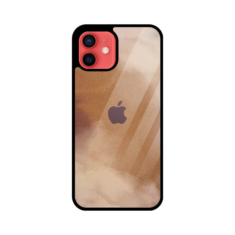 Brown Simple Watercolor Phone Case